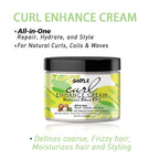320g Shea Oil Hair Styling Cream for Curly and Wavy Hair Definition