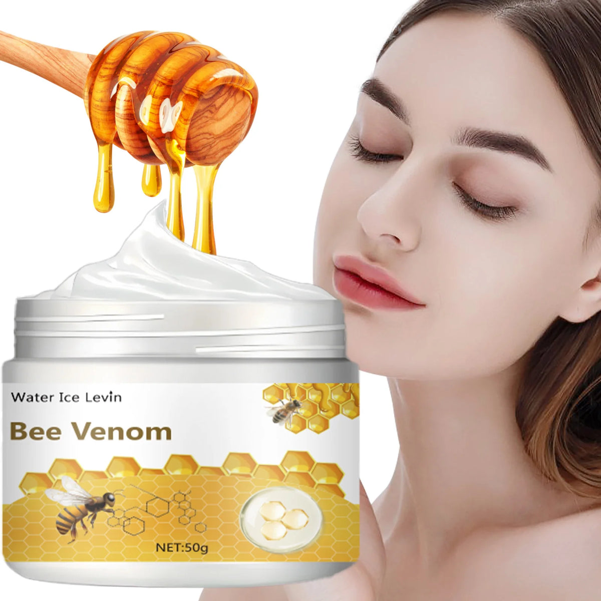 Bee Venom Moisturizing Face and Body Cream Anti Aging Skincare
