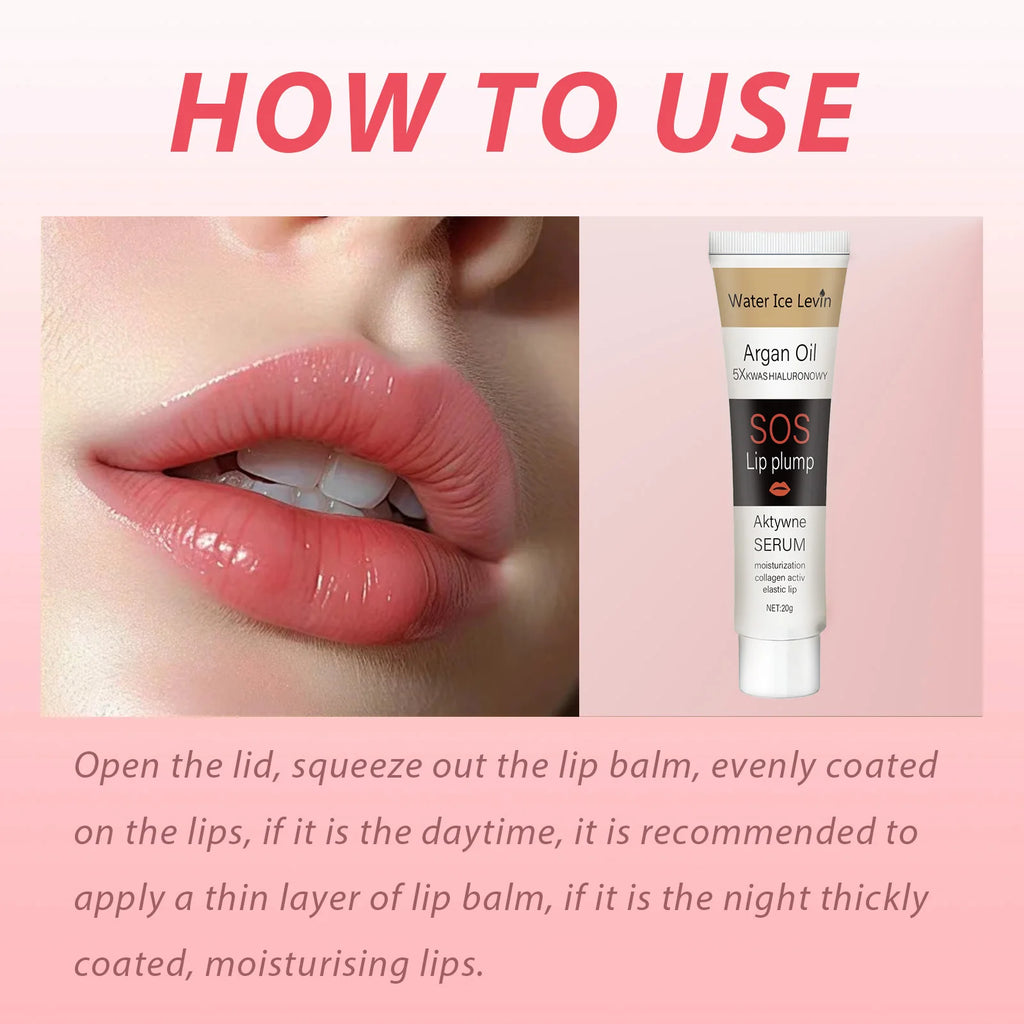 Pink Lip Balm Exfoliating Treatment for Dark Lips and Lip Line Fading