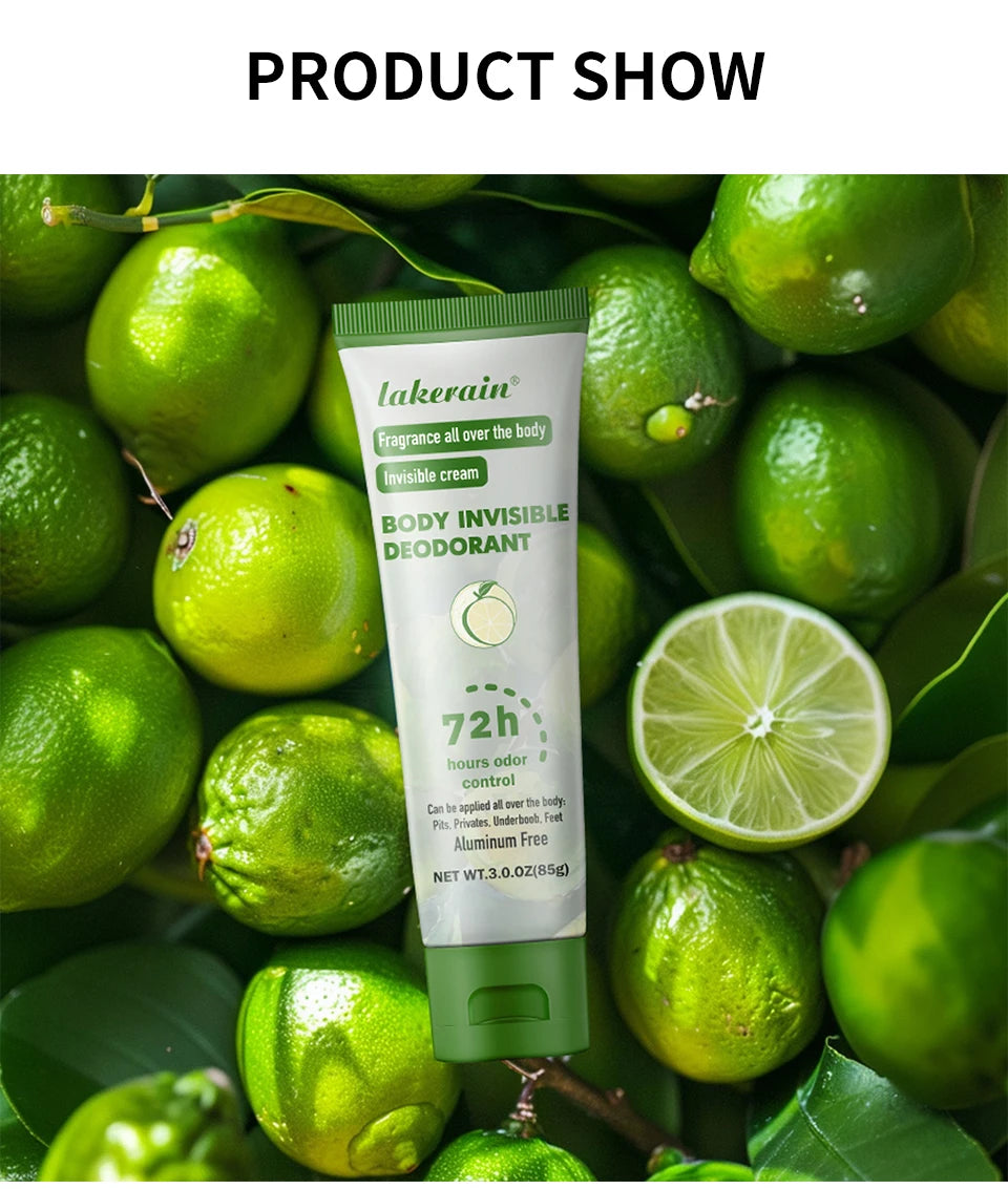 Invisible Full Body Deodorant Cream