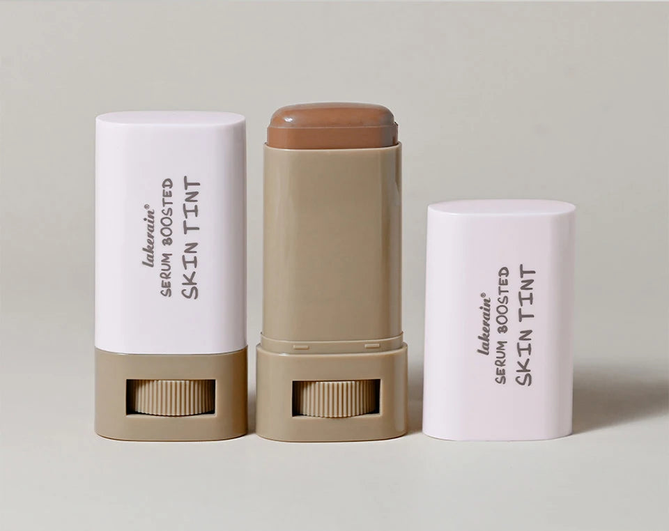 Matte Foundation Stick and Setting Powder Makeup Set