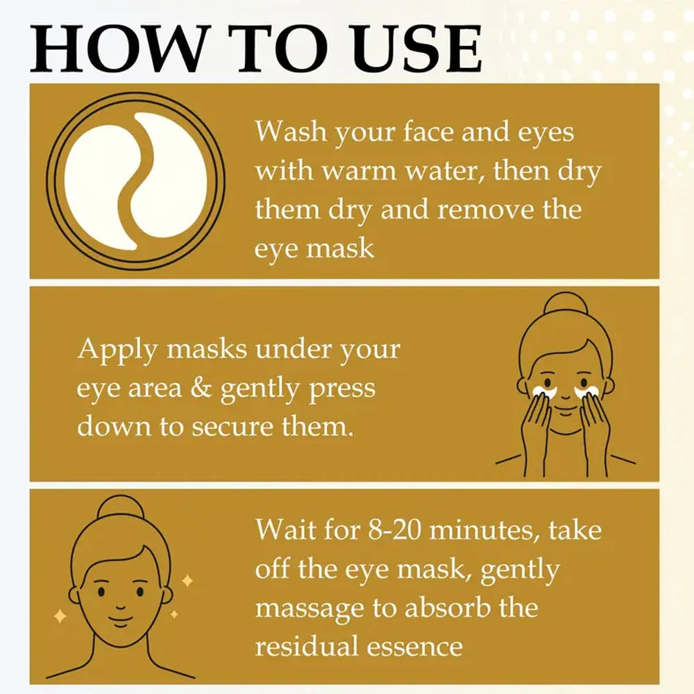 Sadoer Collagen Eye Mask Deep Moisturizing Anti Aging Eye Treatment - 5