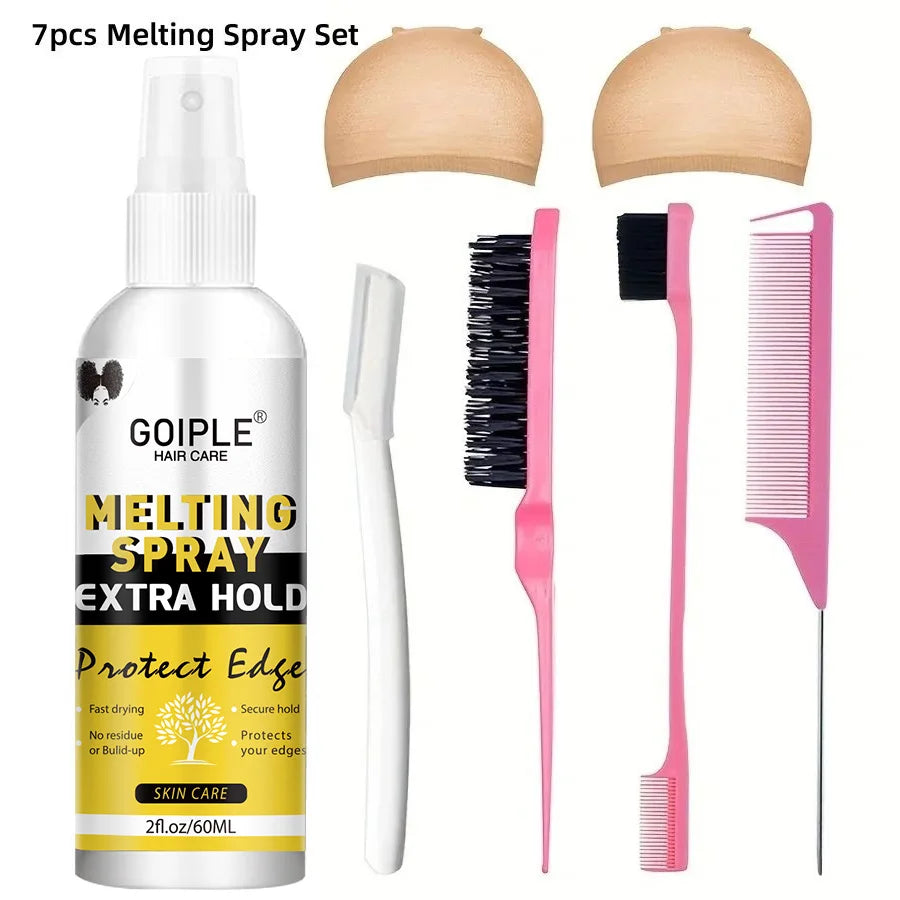 Lace Wig Melting Spray Invisible Bonding Adhesive for Hair Units - 19