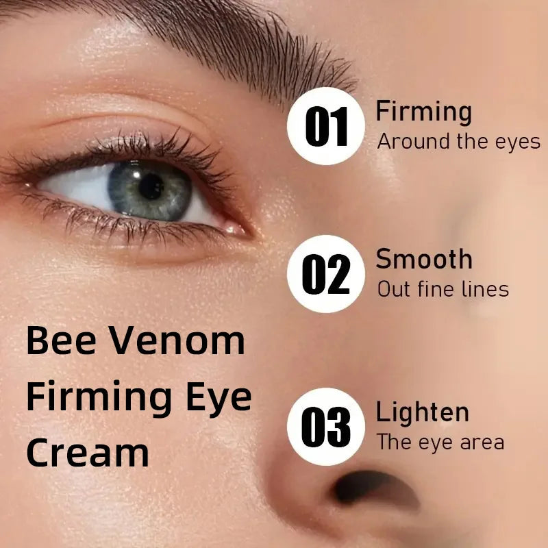 Bee Venom Firming Eye Cream Collagen Anti Aging Dark Circle Treatment