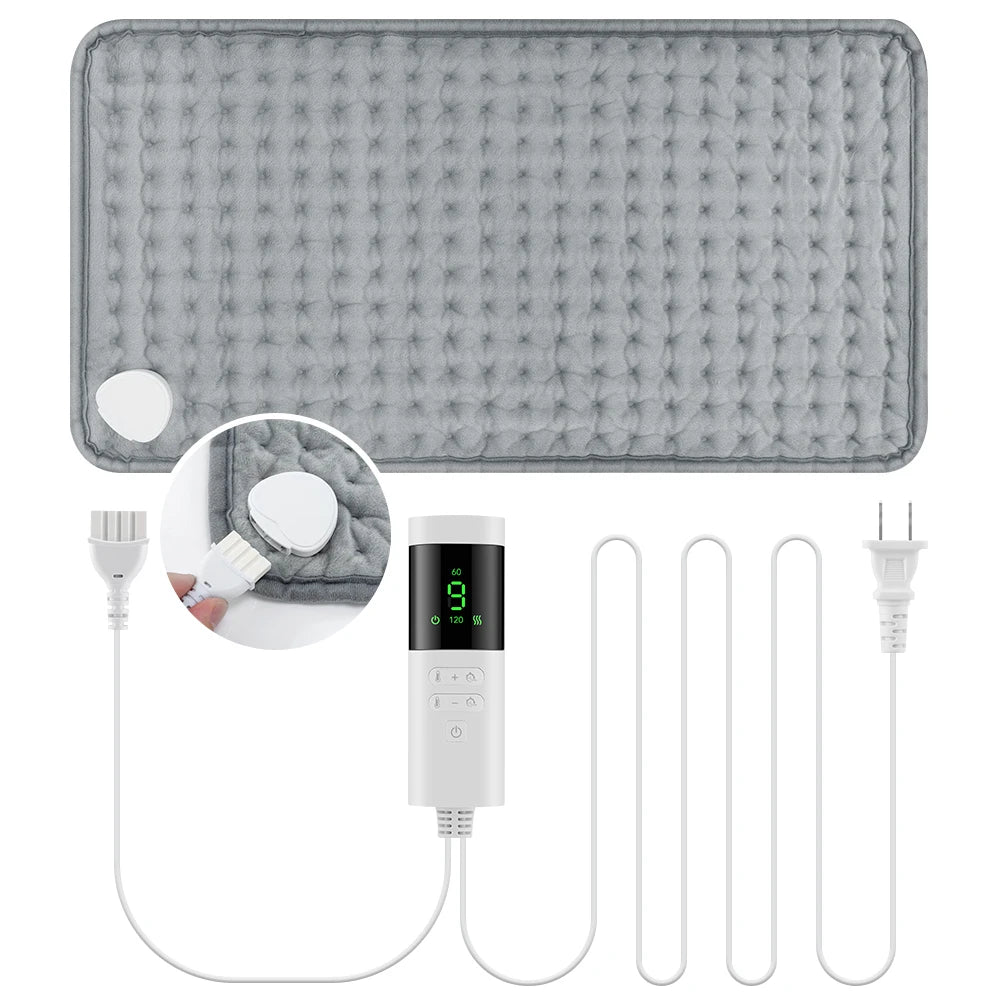 Electric Heating Pad for Back and Neck Pain Relief - 18