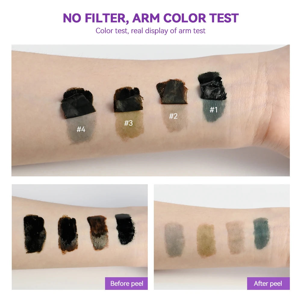 Long-Lasting Waterproof Peel-Off Eyebrow Tint Gel