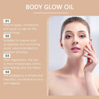SPF 45 Coconut Glowing Body Oil Sun Protection