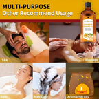 Cold Pressed Ginger Massage Oil Moisturizing Body and Skin Care