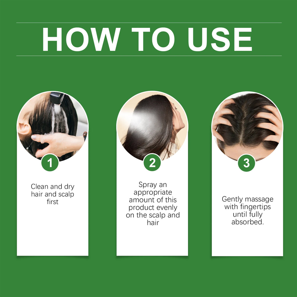Rosemary Rice Water Hair Growth Spray for Damaged Hair
