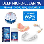 Denture and Retainer Cleaning Tablets for Deep Stain Removal