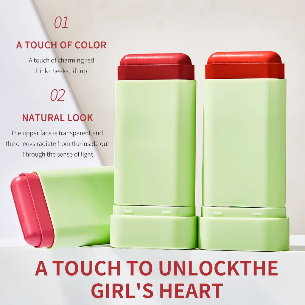 Meidian On The Go Waterproof Blusher Stick Cream Face Makeup