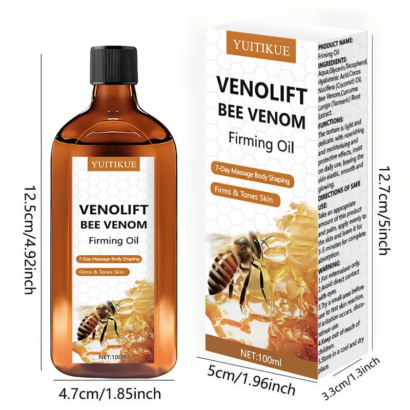 YUITIKUE Bee Venom Firming Oil Body Shaping Contouring Massage Treatment