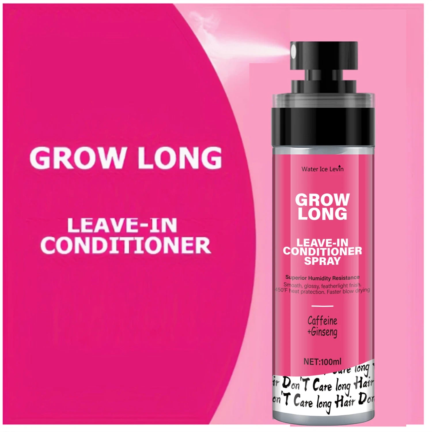 Ginseng and Caffeine Leave In Conditioner Hair Spray 100ml - 6