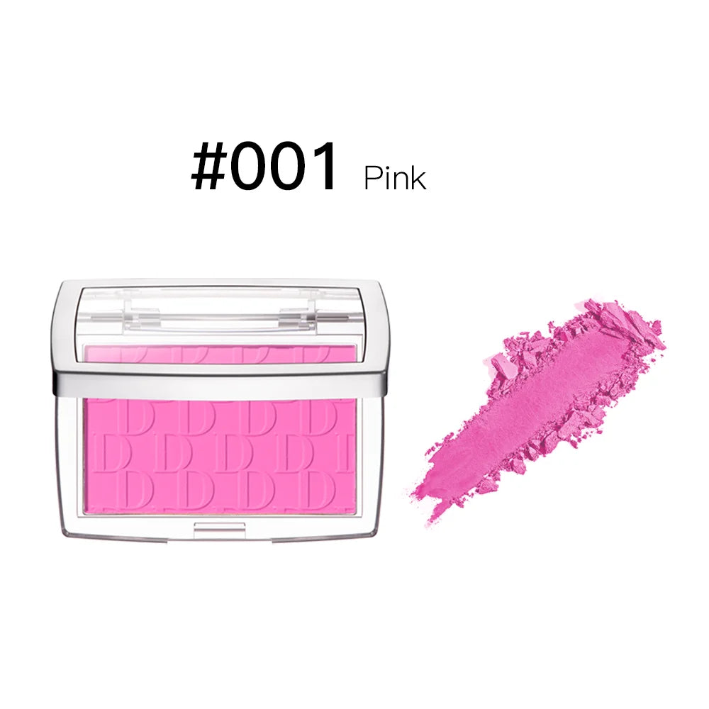 Embossed Matte Blush Palette with Makeup Brush