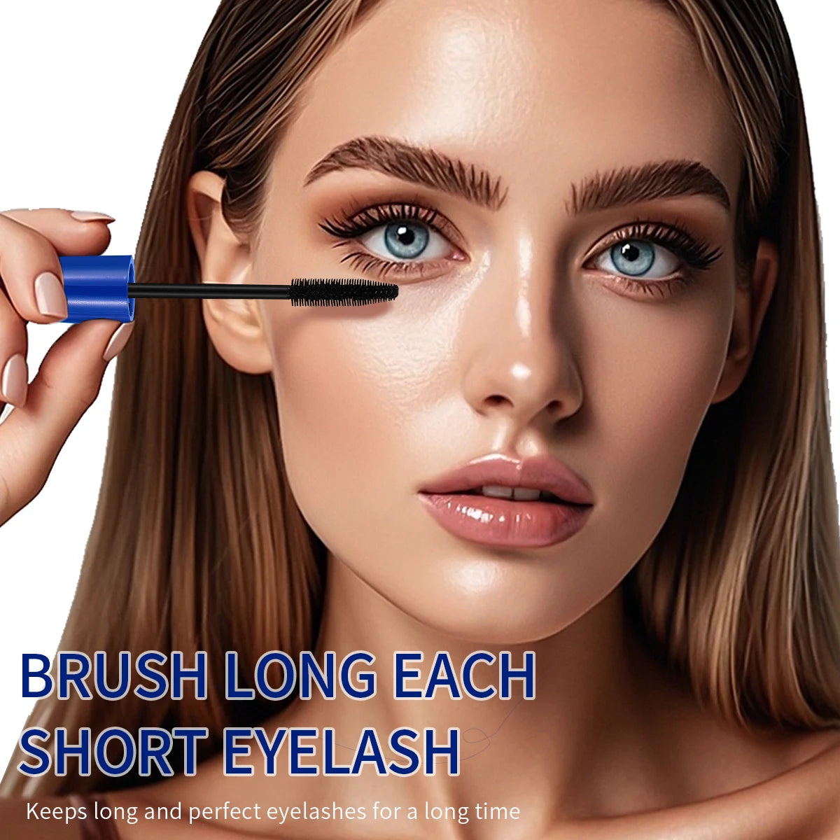 Meidian Waterproof Mascara Long Lasting Volumizing Eye Makeup