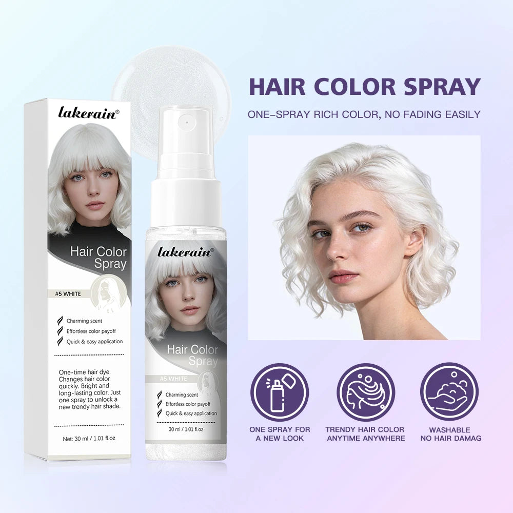Temporary Hair Color Spray for Instant Styling - 7