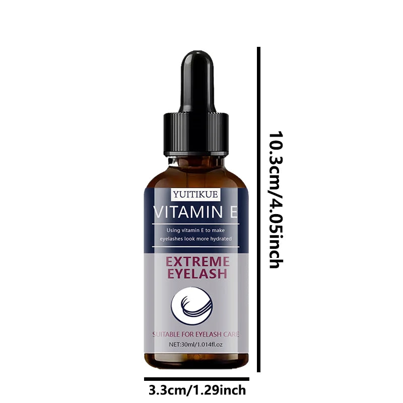 YUITIKUE Vitamin E Eyelash Serum Growth and Hydrating Lash Treatment - 10