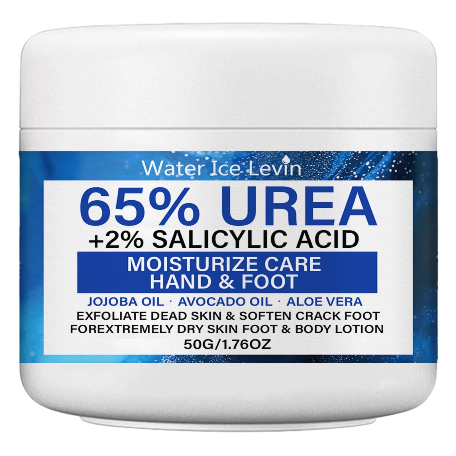 65 Percent Urea Foot Cream Exfoliating Moisturizer for Dry Cracked Skin - 13