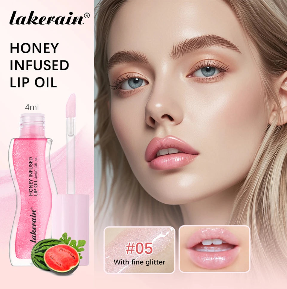 Honey Infused Moisturizing Lip Gloss Oil