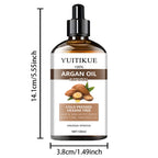 100 Percent Pure Cold Pressed Argan Oil For Hair Skin And Body 100g
