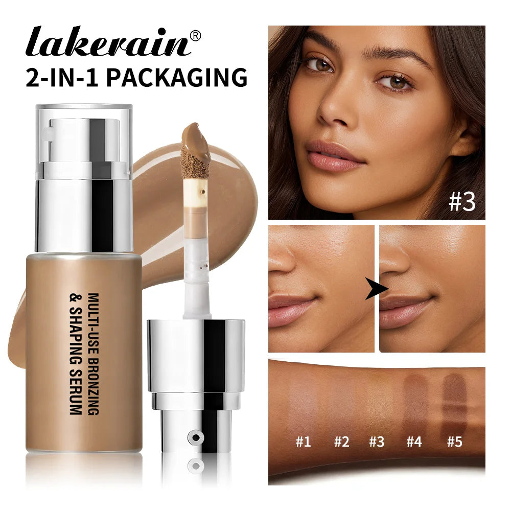 Hydrating Bronzing and Shaping Face Serum - 1
