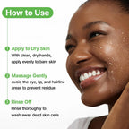 Lockmio Mandelic Acid Facial Exfoliating Scrub Gel Deep Pore Cleanser