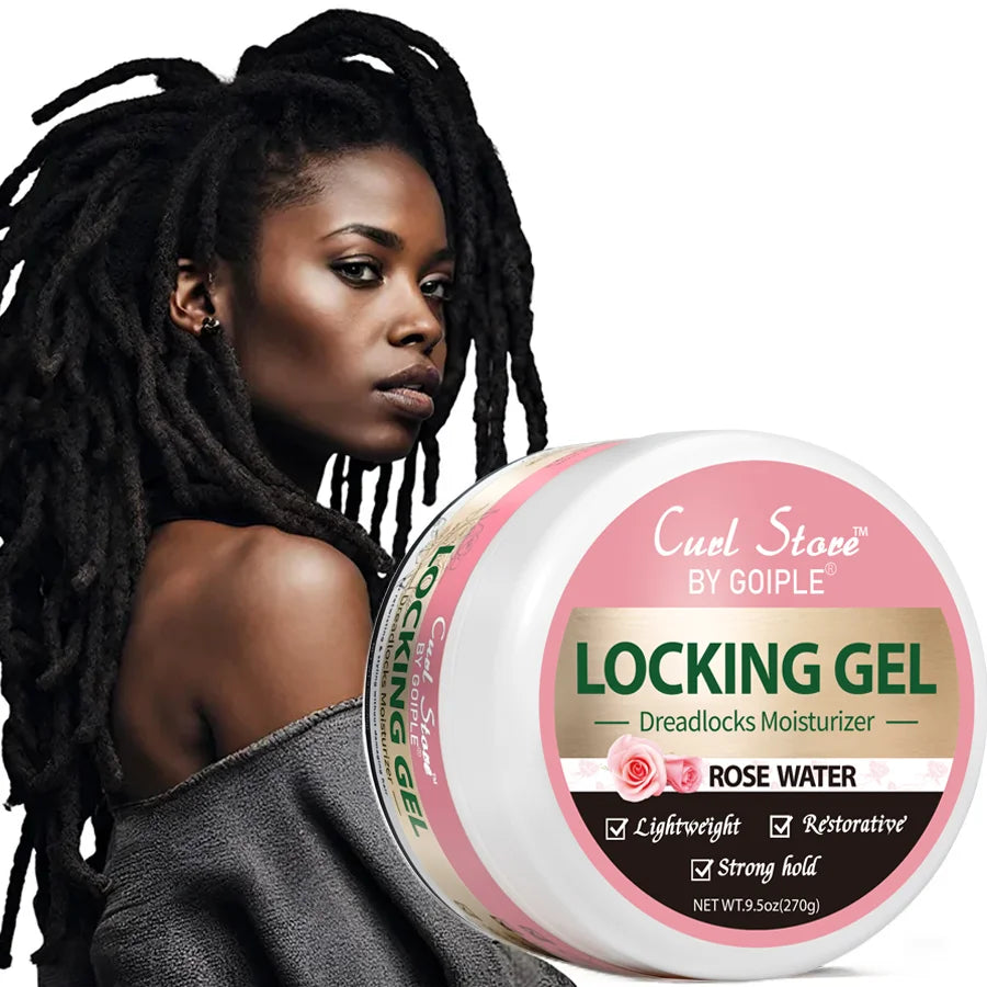 9.5oz Rose Water Locking Gel for Dreadlock Moisturizing and Styling