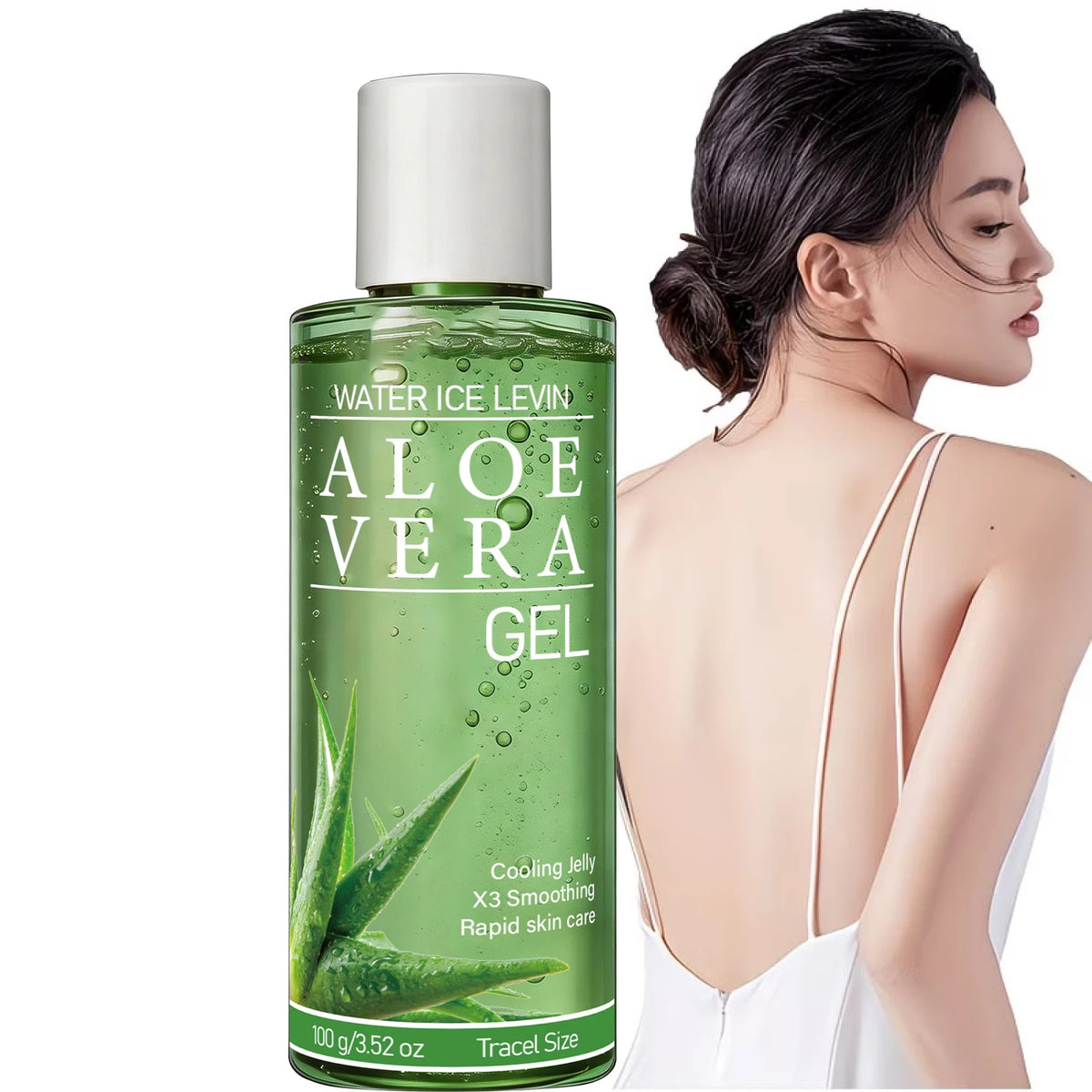 Pure Aloe Vera Gel with Hyaluronic Acid Moisturizing Face Cream