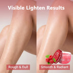 Raspberry and Vanilla Sugar Body Scrub for Smooth Skin