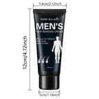 Water Ice Levin Men Hair Removal Cream Quick Painless Depilatory