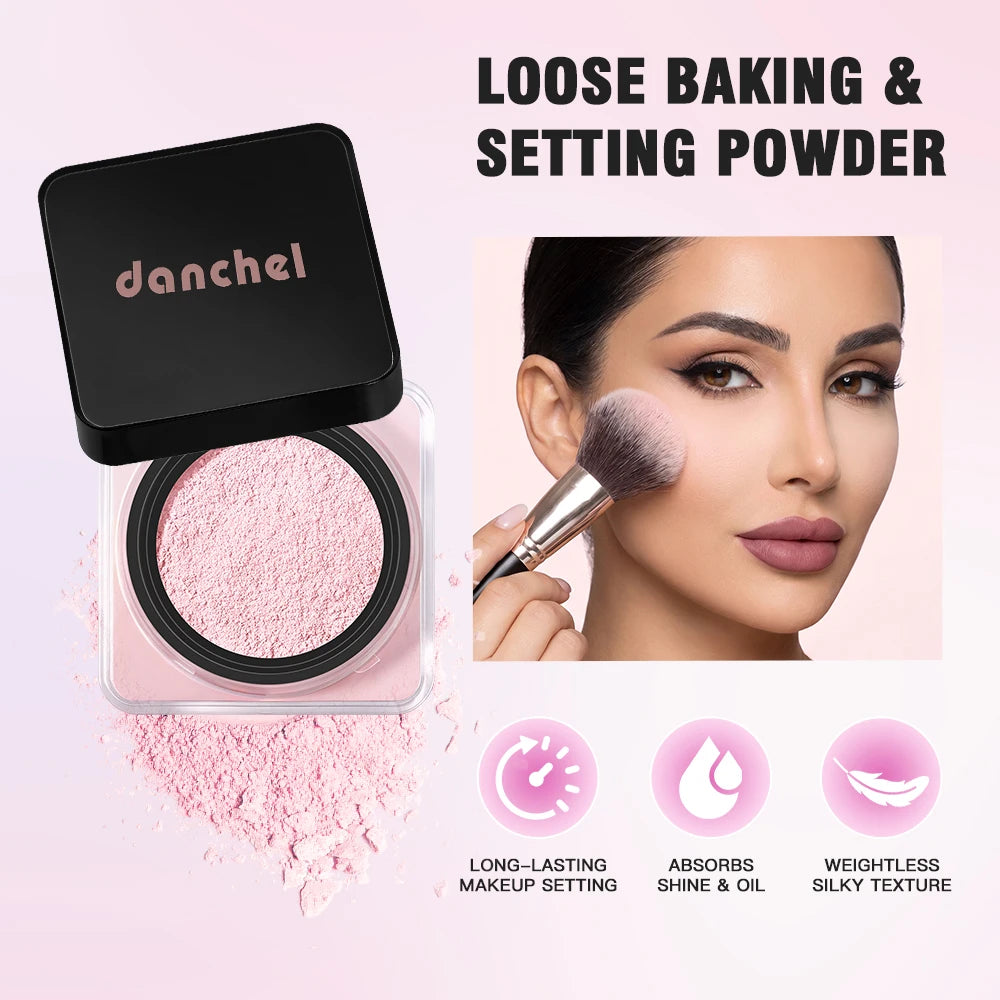Matte Loose Setting Powder for Oil Control and Long-Lasting Makeup - 7