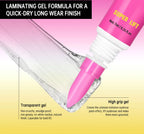 Long-Lasting Brow Lamination Gel for Defined Brows