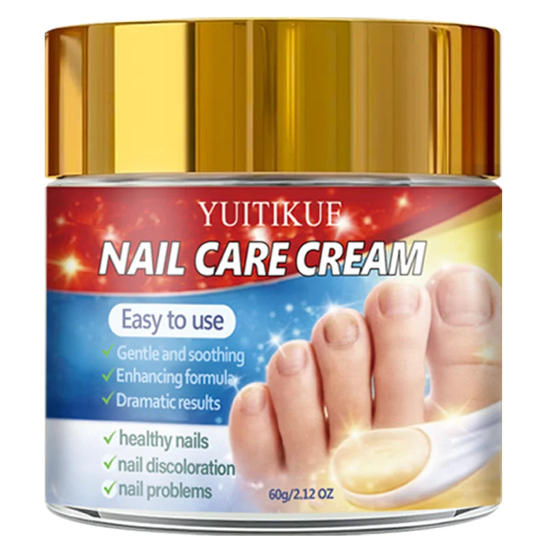 Yuitikue Nail Repair Cream 60g for Discolored and Damaged Nails