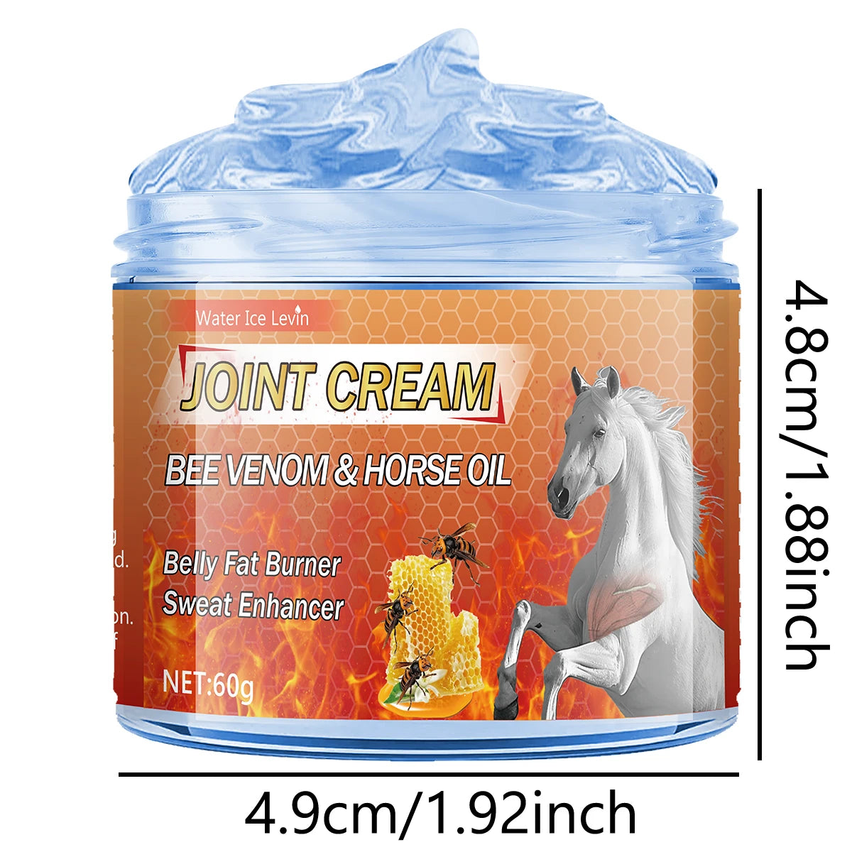 Bee Venom and Horse Oil Joint Cream Moisturizing Recovery Balm 60g - 7