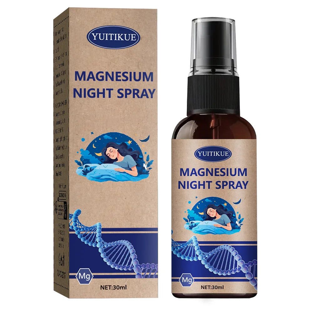 Magnesium Night Spray with Lavender Oil Sleep and Relaxation Mist 30ml - 7