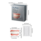 Temporary Realistic Denture Set for Missing Teeth and Gaps