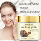 Snail Mucin Firming Cream 96% Extract Anti Aging Face Moisturizer
