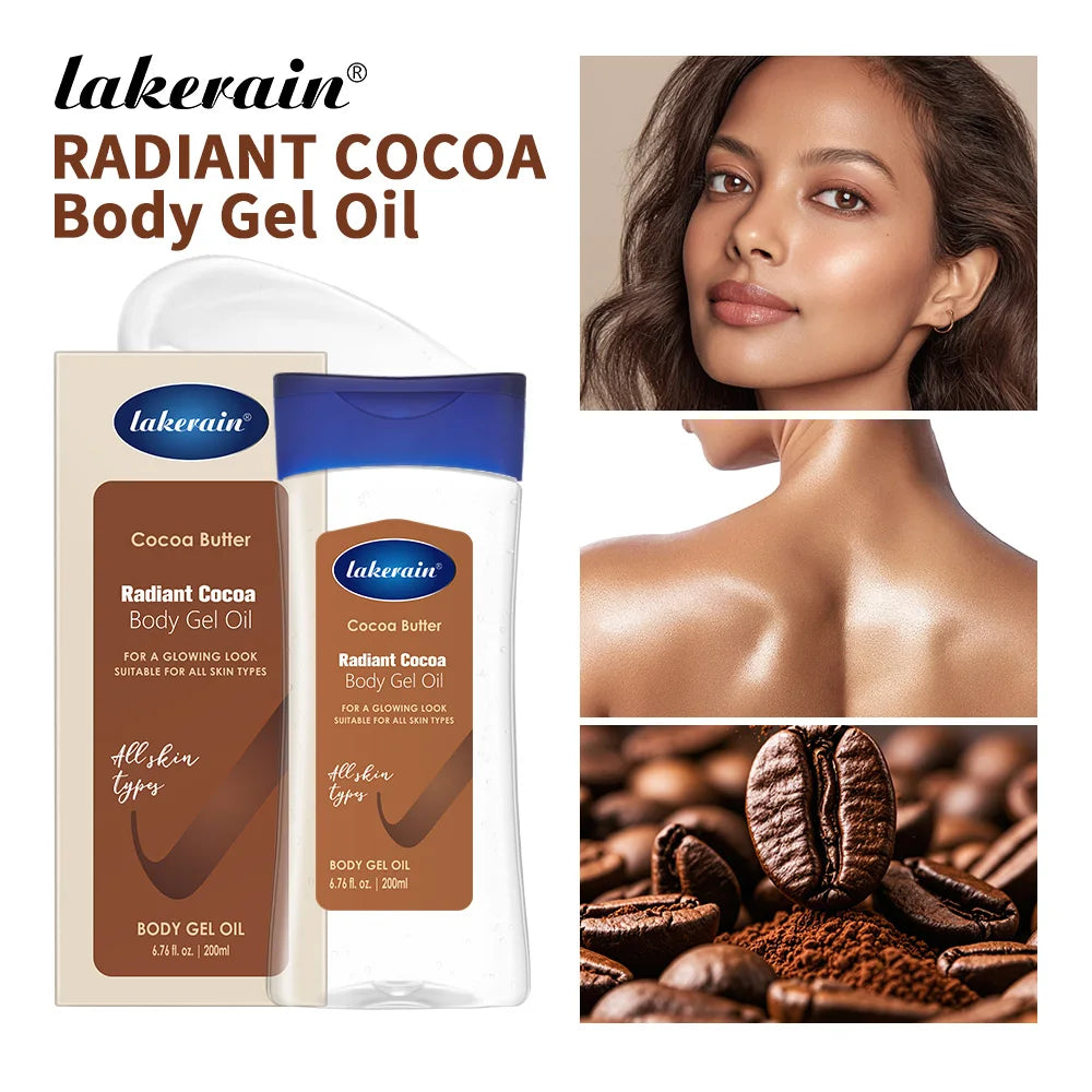 Radiant Body Gel Oil for Skin Hydration and Glow