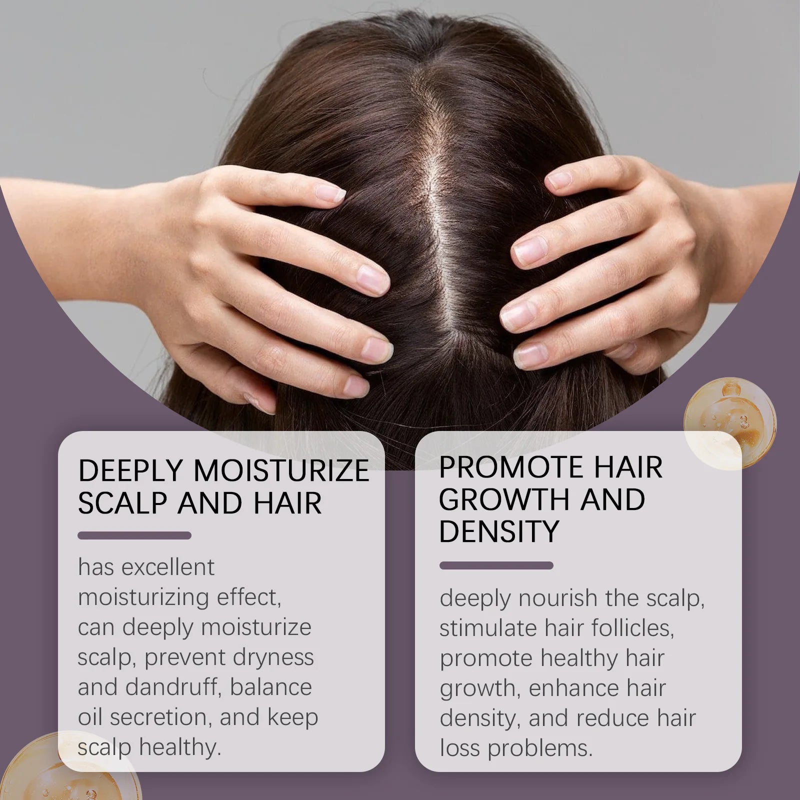 Pure Natural Batana Oil Hair Mask for Scalp Nourishment and Growth 120g - 2
