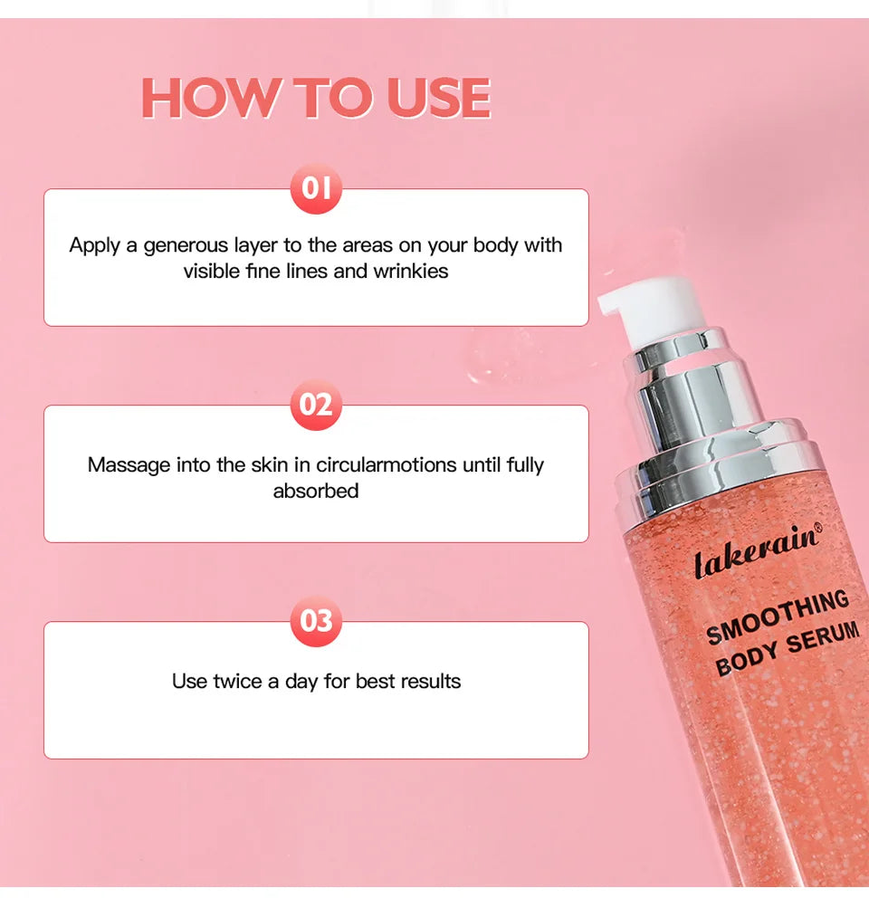 Smoothing Body Serum for Intensive Hydration and Skin Elasticity