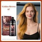 Organic Ginger Hair Blackening Shampoo 500ml Permanent Color Dye