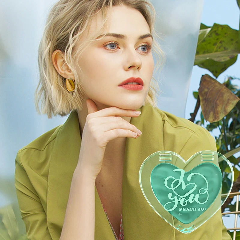 Solid Perfume Heart Tin Portable Fragrance Balm for Travel and Dating