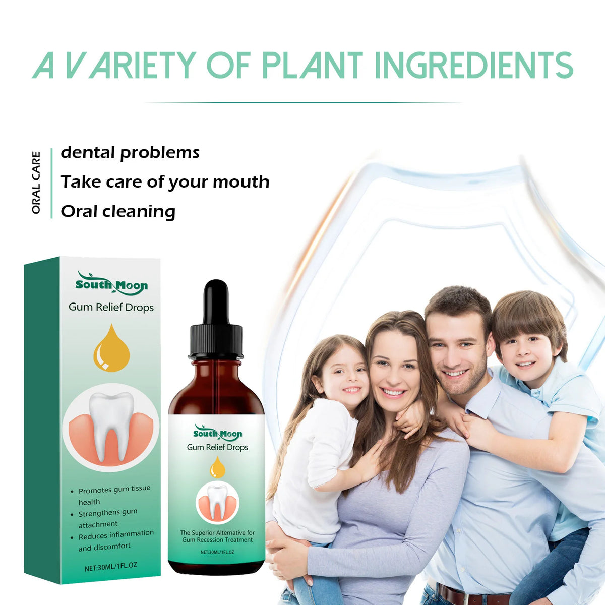 Herbal Toothache and Gum Relief Drops