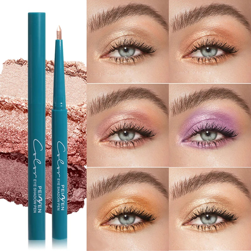 Peifen Waterproof Eyeshadow Stick Shiny Shimmer Eye Makeup Pen
