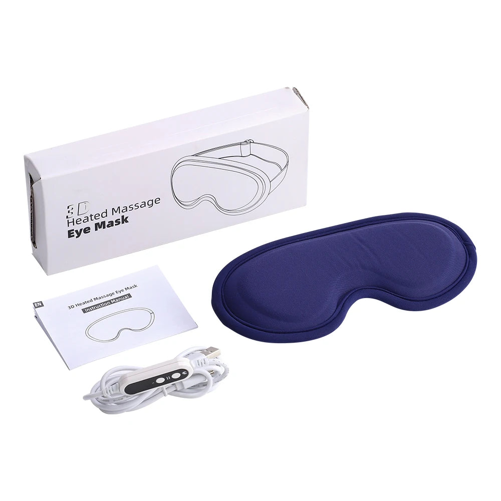Heated Eye Mask for Dry Eyes and Strain Relief - 18
