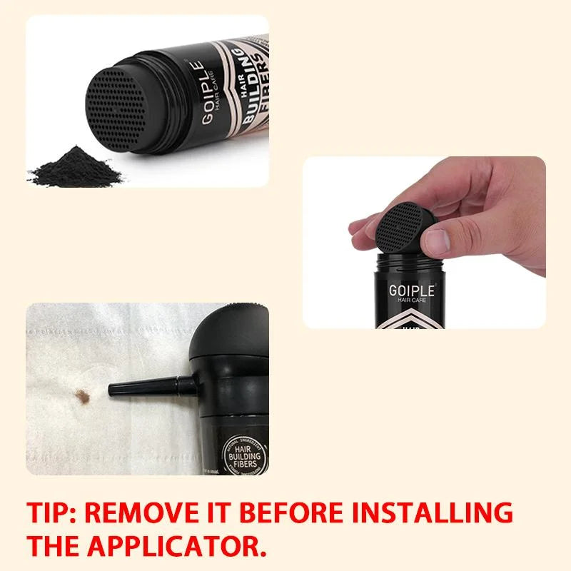 Goiple Hair Building Fibers Kit Instant Thickener and Styling Spray