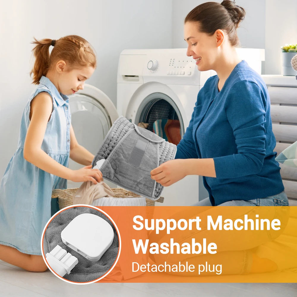 Electric Heated Waist Belt for Back and Abdomen Relief