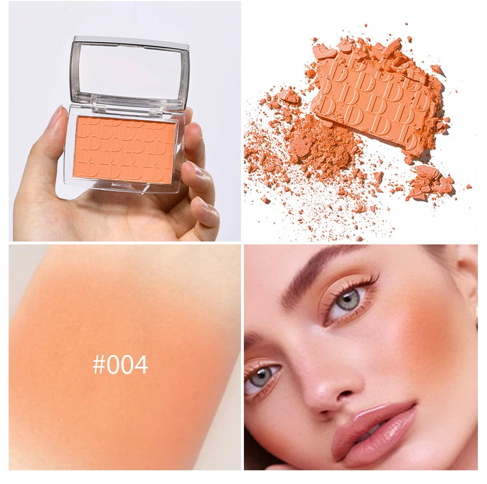 Embossed Matte Blush Palette for Natural Cheek Color - 14