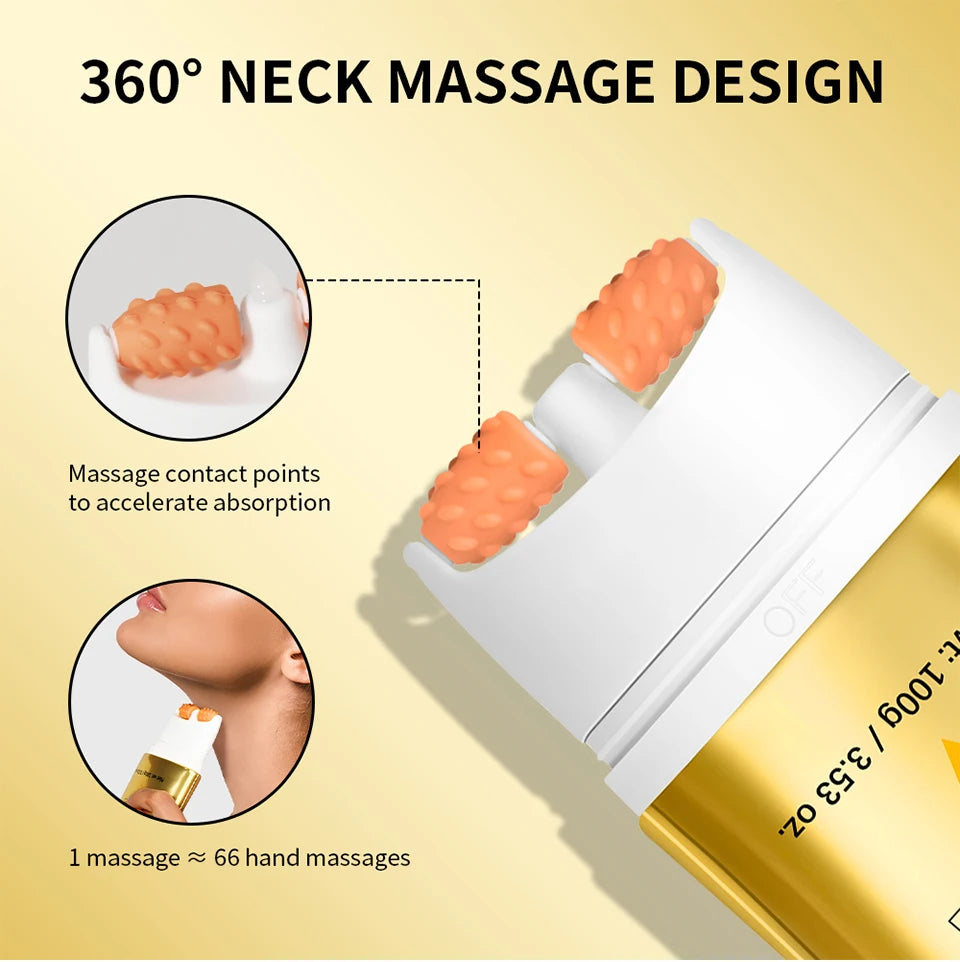 Firming and Lifting Neck Cream with Roller Applicator - 11