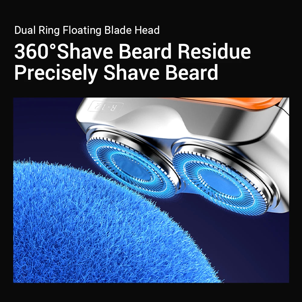 Portable Electric Shaver for Travel and Daily Grooming